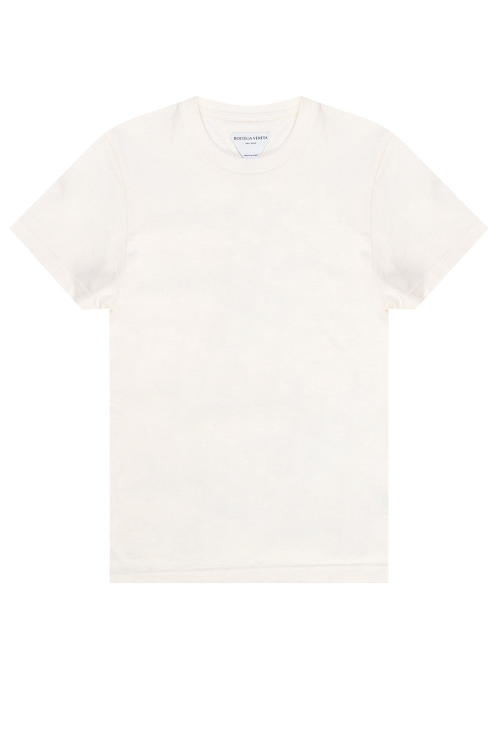 Tシャツ・カットソー BOTTEGA VENETA Cream cotton t-shirt (753811V4HQ0 9578) Bottega Veneta - Cotton T-shirt Bottega Veneta